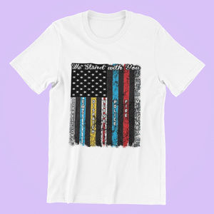 We Stand By You Adult Tee Shirt